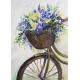 Felicitare:  Flower bicycle