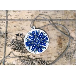 Decorațiune crăciun inspirație tradițională.