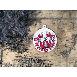 Decorațiune crăciun inspirație tradițională.