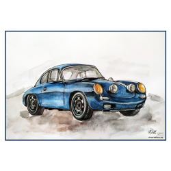 Magnet: Tablou: Porsche 356