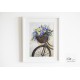 Tablou: Flower bicycle