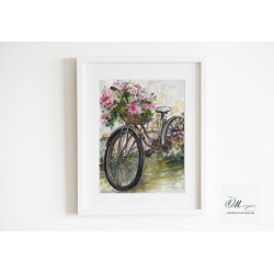 Tablou: Vintage bicycle.